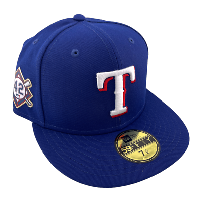 New Era Texas Rangers #42 Jackie Robinson Day Blue/Black UV