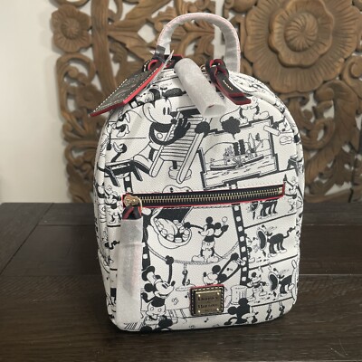 Disney Dooney & Bourke Steamboat Willie Backpack Bag 2022 Disney Parks Dooney & Bourke Steamboat Willie Mickey  main image 4