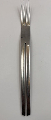 Yamazaki Schmidt Stainless Flatware Fork Four Prong & Split Handle Utensil