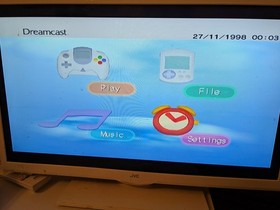 Sega Dreamcast Console Unit FAULTY