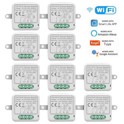 Tuya Smart Dimmer Switch Module Dimmable Light Switch For Alexa Google NEW