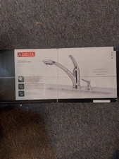 Delta Signature 470-PROMO-DST Chrome Kitchen Faucet, New In Box