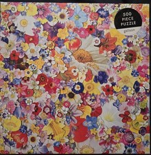 Galison Jigsaw Puzzle - "Infinite Bloom" - 500 Pieces 20"x20"