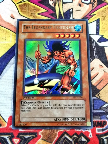 The Legendary Fisherman psv-e076 1st Edition (VLP) Ultra Rare Yu-Gi-Oh!
