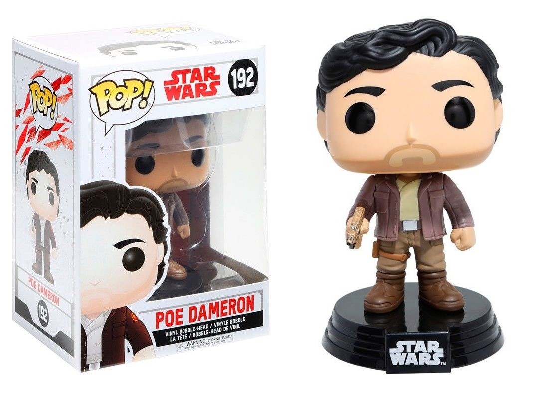 Funko POP Star Wars The Last Jedi Poe Dameron #192 Bobblehead