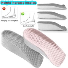 Height Increase Insoles for Men Women High Arch Supports Shoe Inserts -3 level