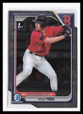 2024 Bowman Chrome Prospects #BCP-48 Kyle Teel Boston Red Sox RC 1st 12