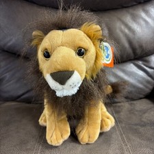 Wild Republic Lion Plush Stuffed Animal Toy 12 NWT