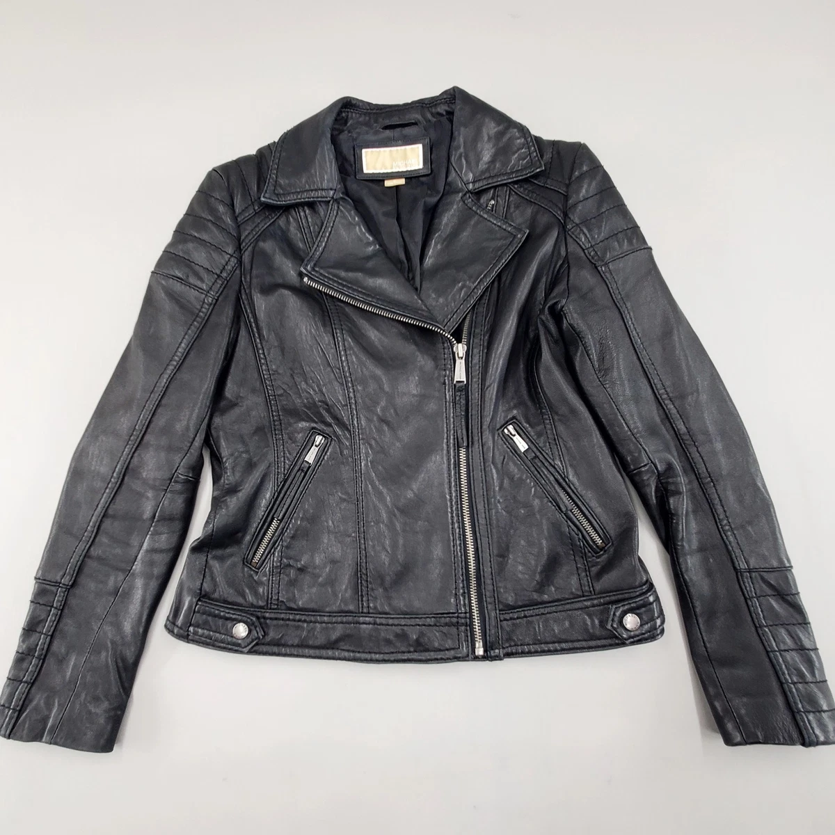 Michael Kors Leather Outer Shell Motorcycle Coats, Jackets & Vests