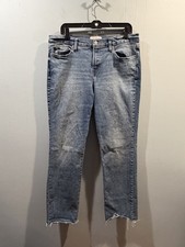 Womens Lucky Brand Jeans Size 14/32R Sweet Mid Rise Straight Blue