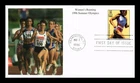 DR JIM STAMPS US COVER SUMMER OLYMPICS WOMEN'S RUNNING FDC MYSTIC CACHET
