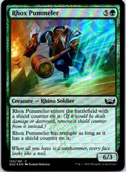 Rhox Pummeler - Foil - Streets of New Capenna MTG
