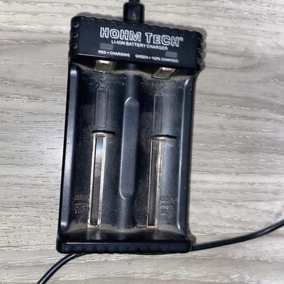 Hohm Tech USB Li-Ion Battery Recharger 0.5Amp To 1.0 Amp Capacity