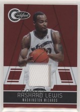 2010-11 Totally Certified Totally Red Materials 207/249 Rashard Lewis #149 l8x