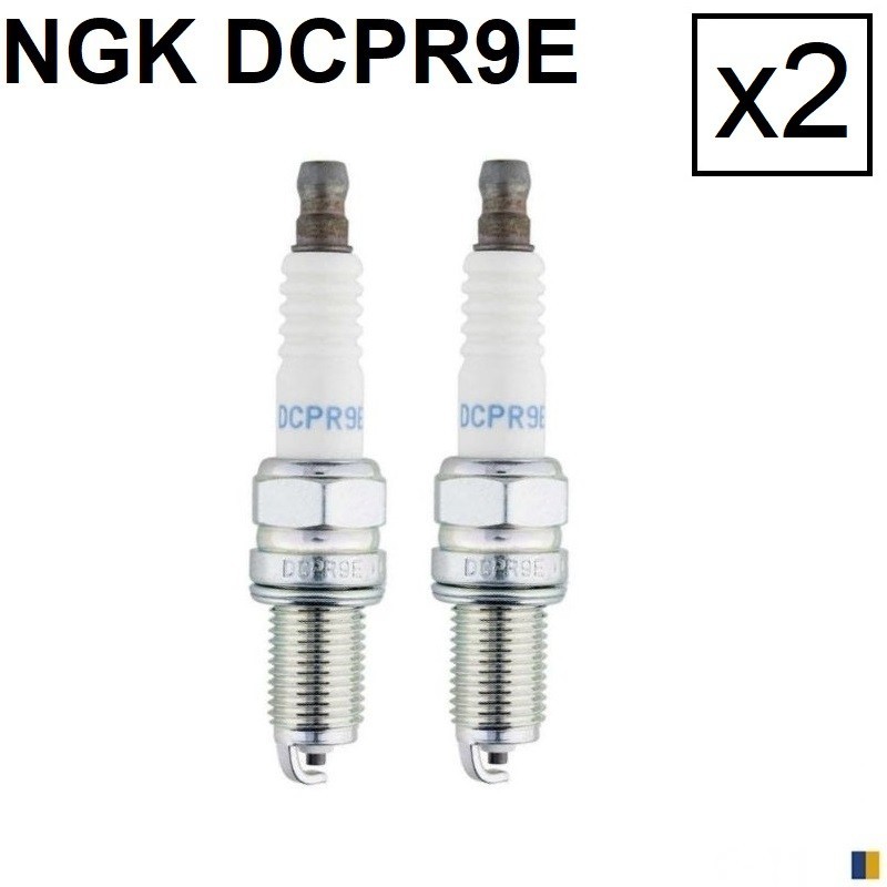 Bougies NGK DCPR9E pour réviser l'allumage de votre Aprilia Caponord 1000
