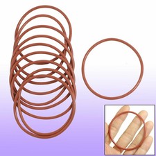 10 pcs flexible rubber O ring seal washer replacement red 58mm x 2.5mm *tm