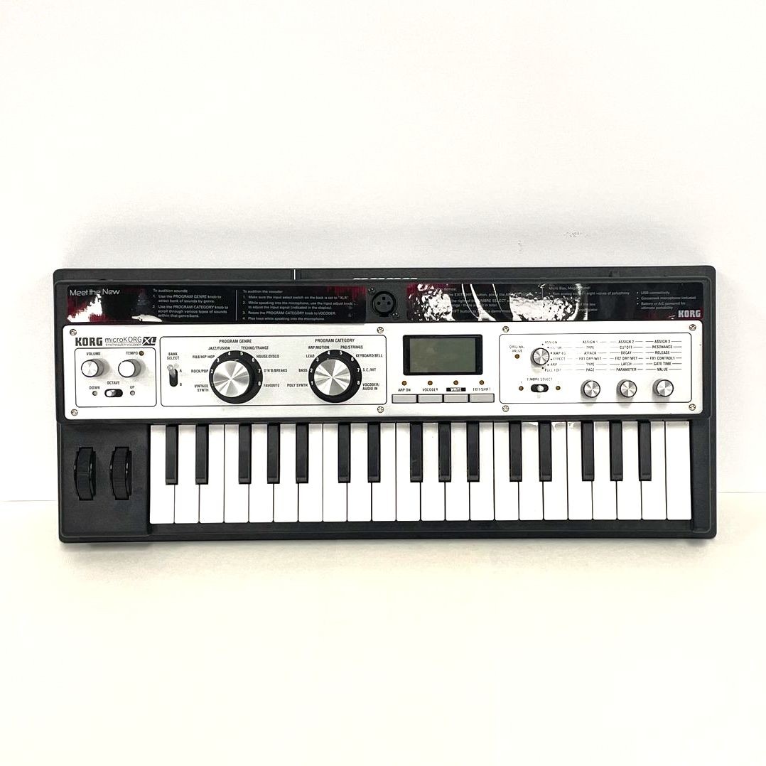 Korg MKXL microKORG XL Analog Modelling Synthesizer - Tested, No Mic or PSU