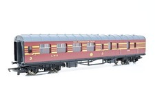 Hornby OO Gauge R4142 LMS Red & Gold Coronation Brake Coach No.5448