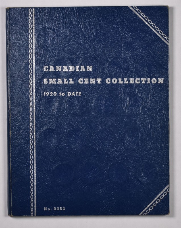 1920-1972 Canada Small Cent - 52 Coin Lot In Whitman Folder 