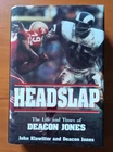 Deacon Jones autograph 1996 Headslap book signed by him and co-author Rams HOF
