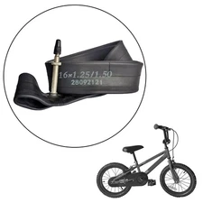 Bike Inner Tube Fits 16 Inch 16*1.25-1.5 for Road Folding Bike Mountain