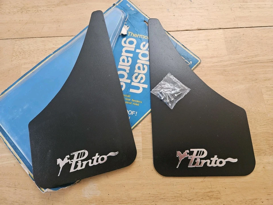 1970-1980 Ford Pinto Front Or Rear Mudflaps 2pack  - Image 3 of 4
