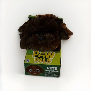 Westminster Paw Pals Pete the Pedigree Dog Brown Realistic Plush Ages 5+ TESTED