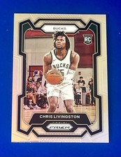 2023-24 Prizm Chris Livingston RC Silver Prizm #156