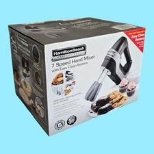 NEW Sealed! Hamilton Beach 7 Speed Hand Mixer...