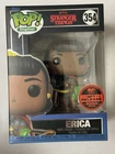 Pop! Digital Stranger Things Erica #354 Droppp Exclusive w/ Protector
