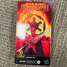 Star Wars Black Series Carnor Jax Lucasfilm 50th Crimson Empire Hasbro