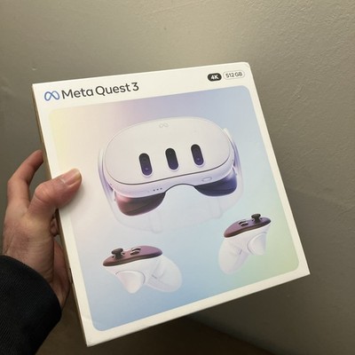 Meta Quest 3 512GB VR Headset - White for sale online | eBay
