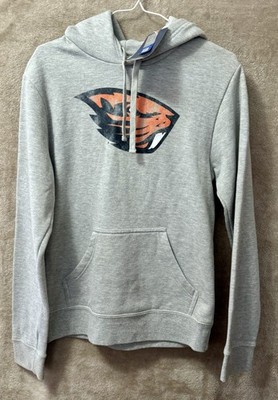 Oregon State Beavers Hoodie Men s S Gray Fanatics Pullover Sweatshirt NWT