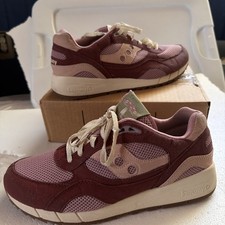 Saucony Men's Shadow 6000 Mushroom Low Top Sneakers Size 10