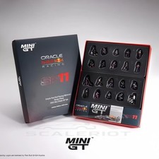 1/64 MINI GT SP11 Red Bull RB18 #11 Perez Abu Dhabi GP Pit Crew Set 5000