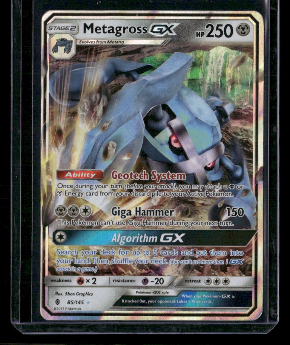 Pokemon SM - Guardians Rising 85/145 Metagross GX - LP