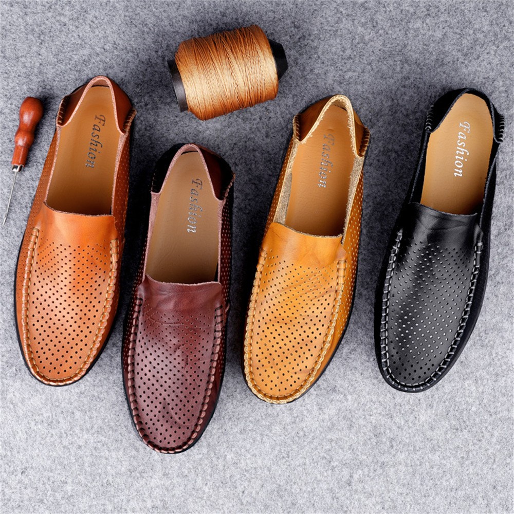 PANTOFOLA D’ORO Mocassini uomo casual slip on scarpe da guida traspiranti ciabatte moda