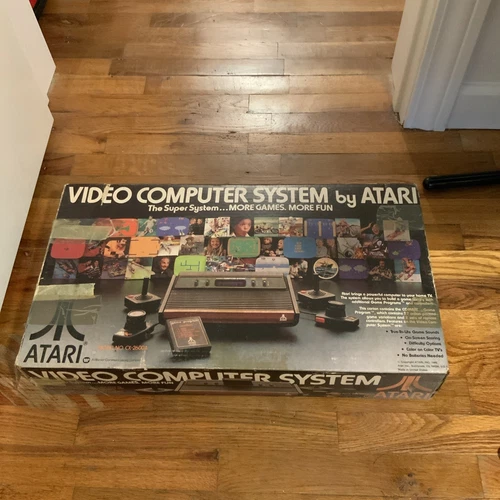 Atari 2600a Console In Box! Never never played!!