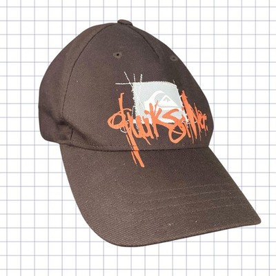 Quicksilver Logo & Spellout Flex Fit Cap