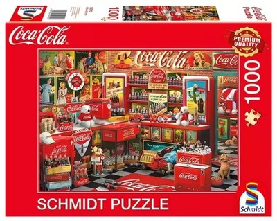 Puzzle PQ 1000 Coca-Cola Nostalgia G3 - Schmidt