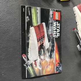 LEGO Star Wars: A-Wing Fighter (6207) 98% Complete W/1 Minifigure & Instructions