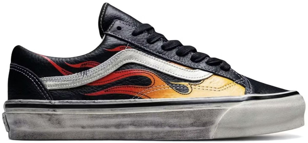 Vans Old Skool LX Archive Flame Black for sale | eBay