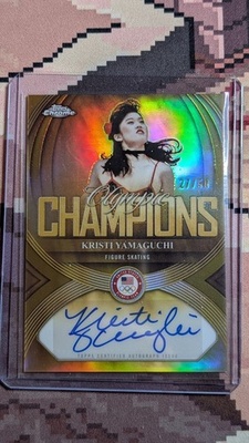 #ad 2026 Topps Chrome USA Olympics Winter Pick From List Auto Parallel Relic $50.00