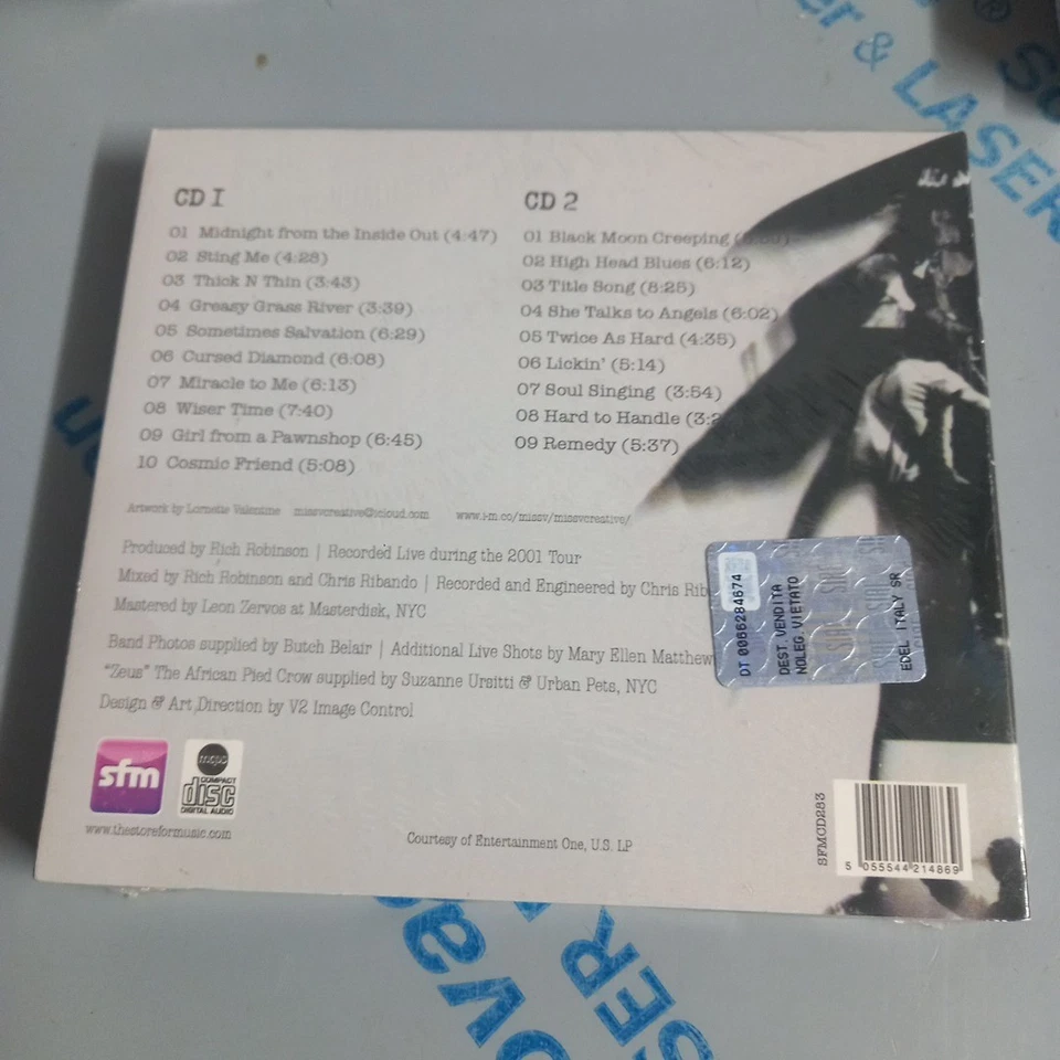 THE BLACK CROWES - LIVE 2 CD Nuovo Sigillato - Imagen 2 de 2