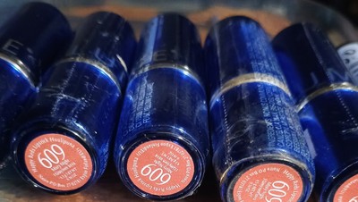 LUMENE LIPSTICK #609 Happy reds Misty Night Make up cosmetics beauty products 