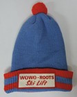 VTG WOWO RADIO-ROOTS SKI LIFT PROMOTIONAL ADVERTISING WINTER HAT-FORT WAYNE IN — photo 1