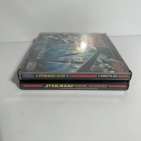 SEGA MEGA CD Star Wars Rebel Assault Complete With Manual VGC