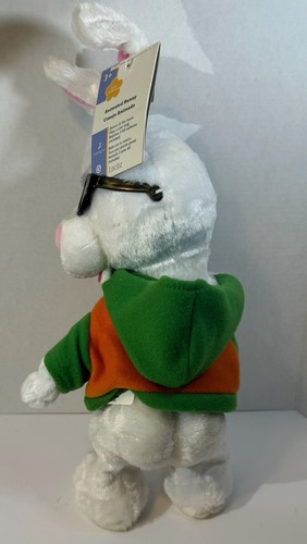 Gemmy Hip Hop White Easter Bunny NWT Singing Dancing Plush Rabbit W/ Sunglasses - Bild 2 von 5