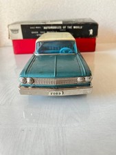 Bandai Tin Toy Car FORD COUNTRY W/BOX F/S FEDEX USED from JAPAN