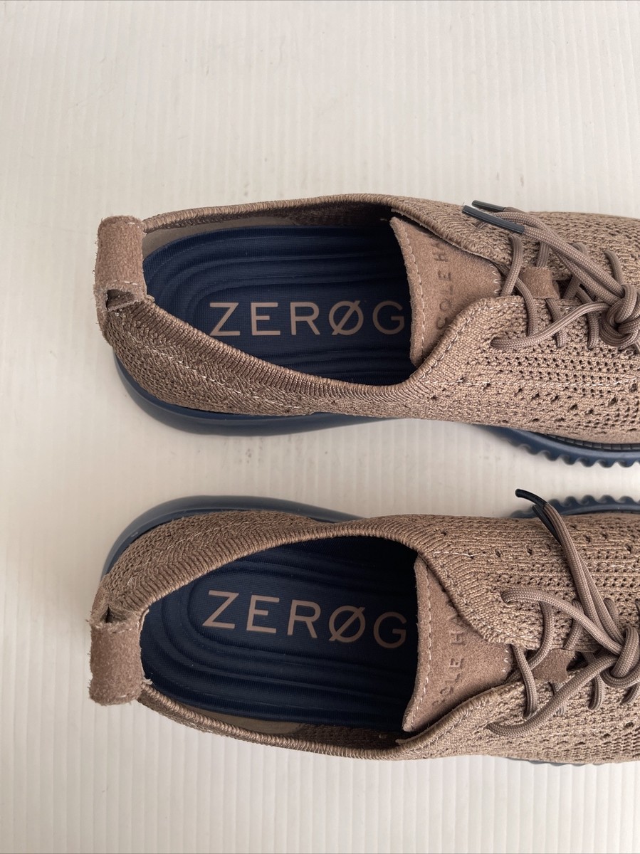 NEW Cole Haan 2.ZERØGRAND Wingtip Oxfords C37656 - Coffee/Navy